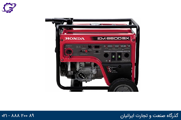 تصویر موتور برق بنزینی هوندا مدل  EM6500SX